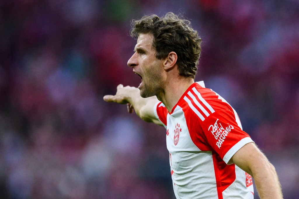 Thomas Muller w barwach Bayernu Monachium Thomas Muller w barwach Bayernu Monachium