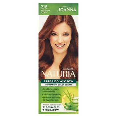 Joanna Naturia Color Farba do włosów miedziany blond 218 - 0