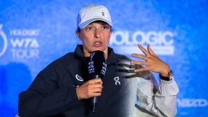 Iga Świątek na konferencji prasowej po meczu z Coco Gauff w ramach WTA Finals 2023