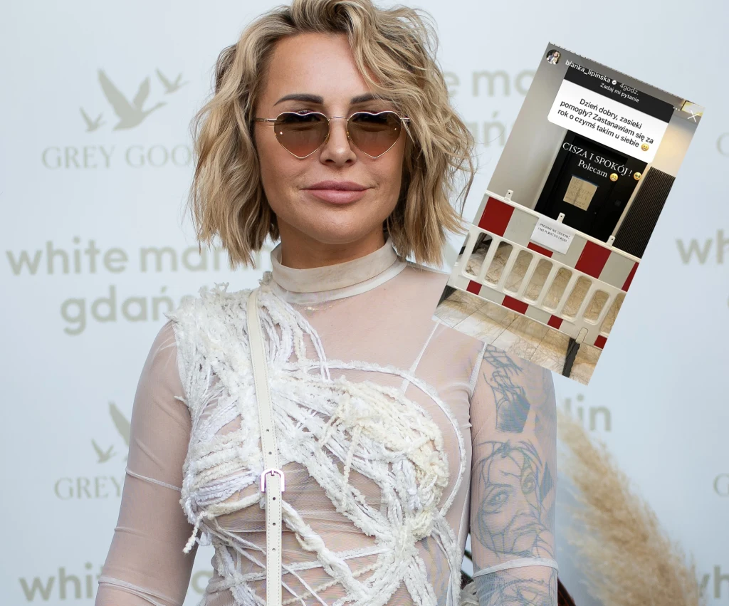 Blanka Lipińska i jej zasieki przed dziećmi na Halloween! /https://www.instagram.com/blanka_lipinska// Blanka Lipińska i jej zasieki przed dziećmi na Halloween! /https://www.instagram.com/blanka_lipinska//