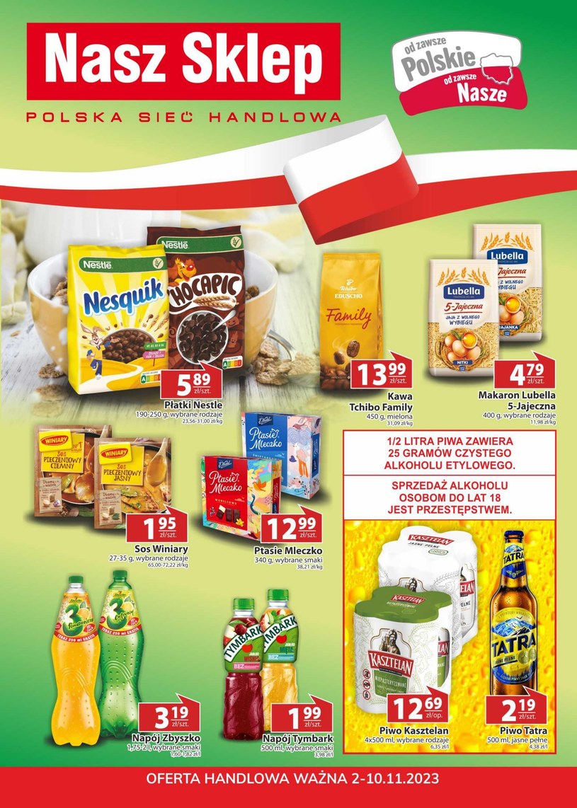 Gazetka promocyjna Nasz Sklep - wygasła 27 dni temu
