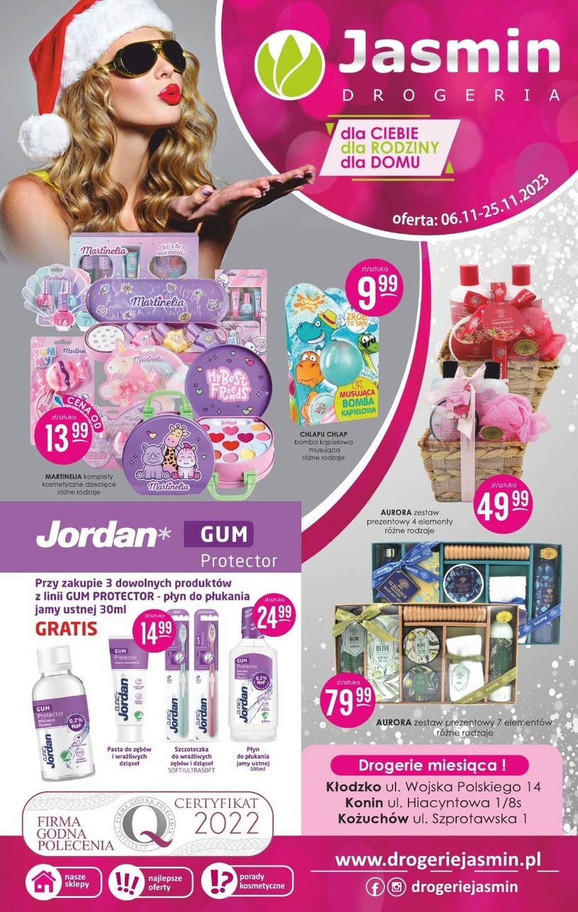 Gazetka promocyjna Jasmin Drogerie - wygasła 8 dni temu