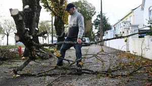 Cyklon Ciaran nad Europą. We Francji zginęła jedna osoba
