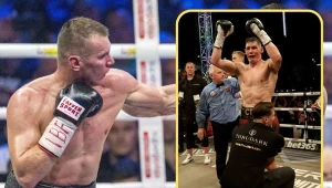 Mateusz Masternak i Chris Billam-Smith