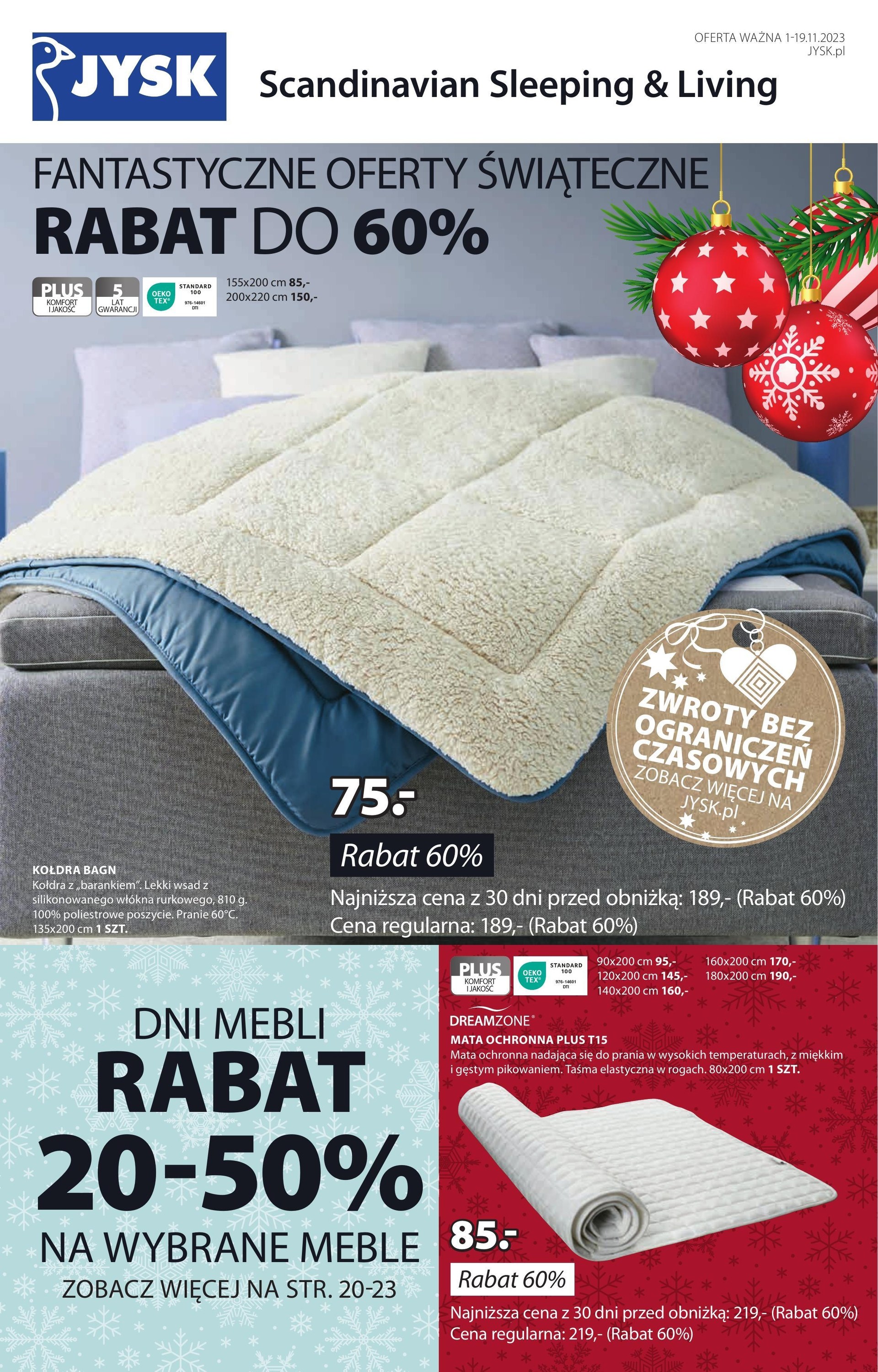 Gazetka promocyjna Jysk • Okazjum.pl • s.1 • 72541