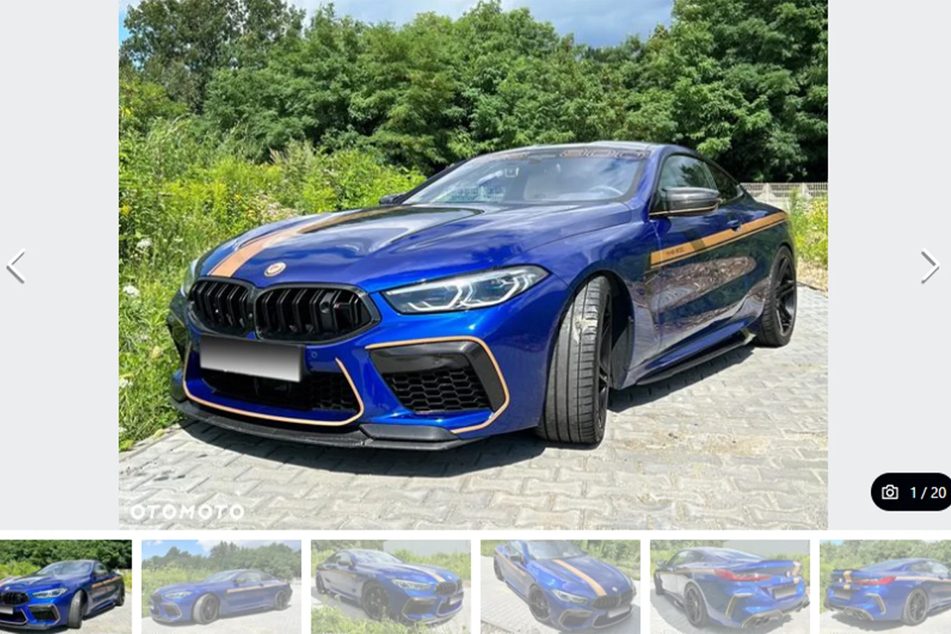 Sylwia Peretti nie może sprzedać swoje podrasowanego BMW/otomoto.pl