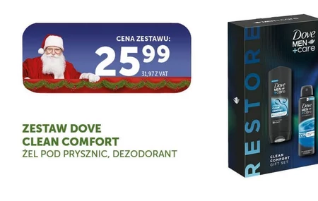 Dove Men+Care Clean Comfort Zestaw kosmetyków