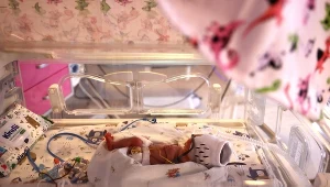 Dziecko w inkubatorze, Kraków Szpital Uniwersytecki 