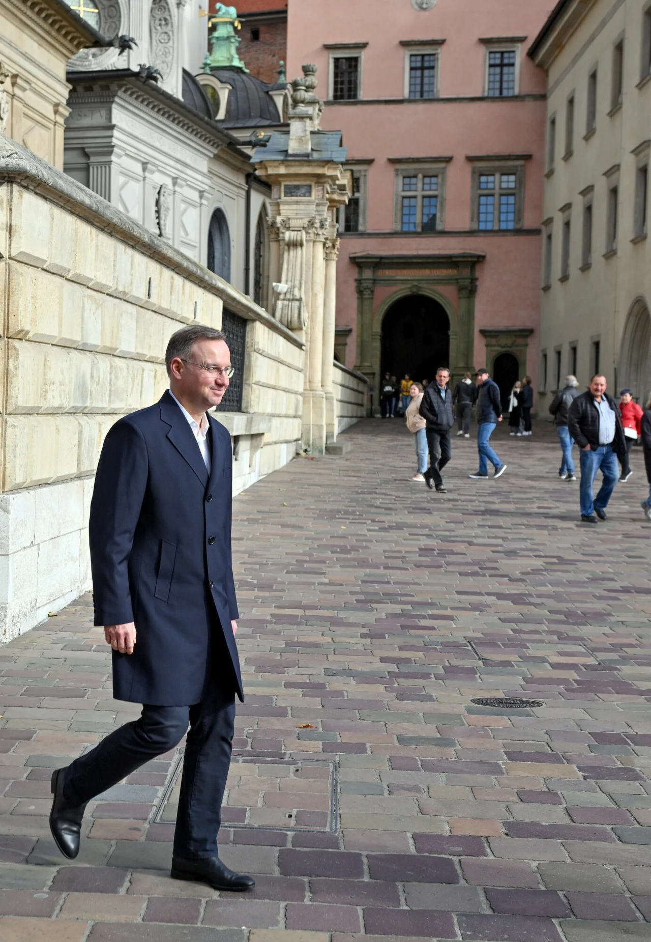 Andrzej Duda na krakowskim Wawelu Andrzej Duda na krakowskim Wawelu