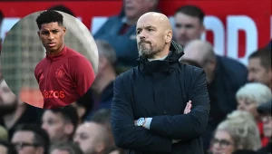 Erik ten Hag był rozczarowany postawą Marcusa Rashforda
