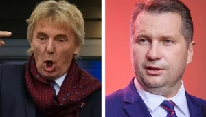 Zbigniew Boniek i Przemysław Czarnek