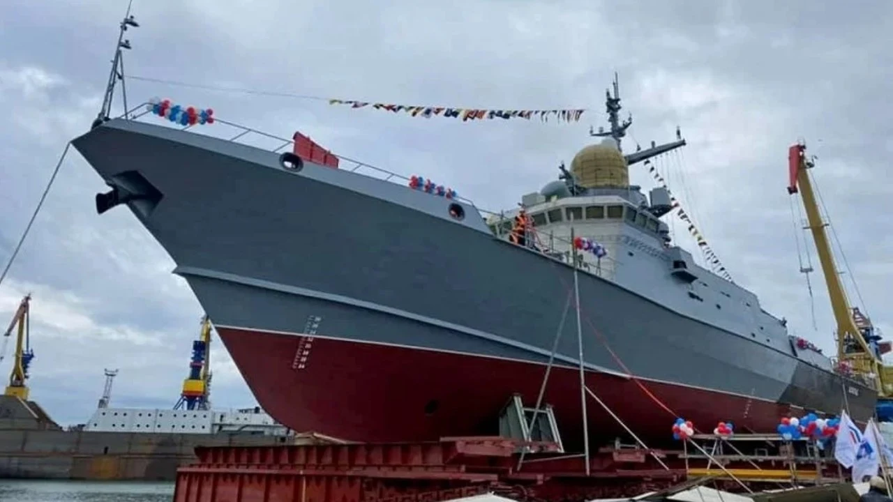 Rosyjski okręt "Askold" zniszczony przez ukraińską armię Rosyjski okręt "Askold" zniszczony przez ukraińską armię