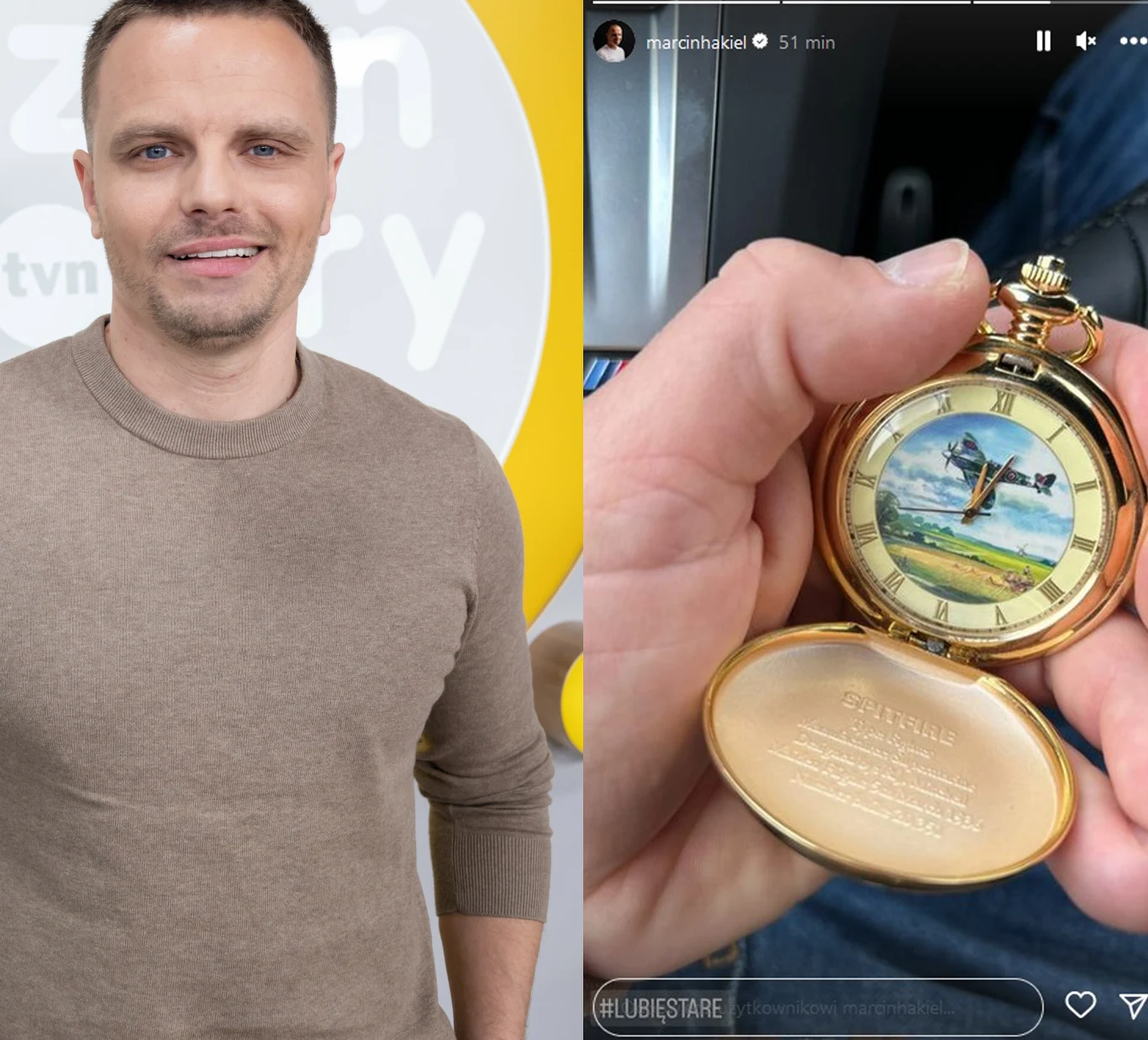 Marcin Hakiel pochwalił się swoim gadżetem Marcin Hakiel pochwalił się swoim gadżetem