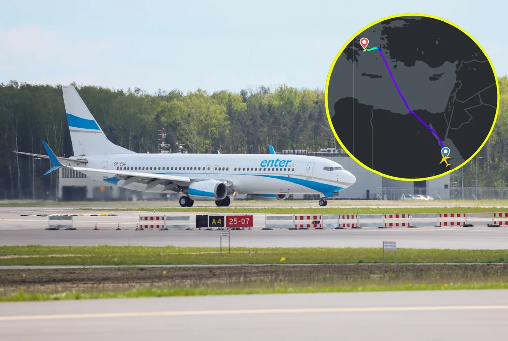 Samolot Enter Air musiał awaryjnie lądować w Atenach Samolot Enter Air musiał awaryjnie lądować w Atenach