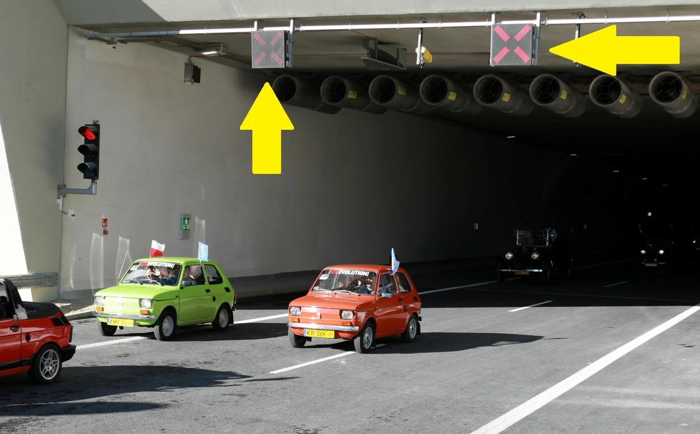 Czerwony X nad drogą to bardzo istotna informacja Czerwony X nad drogą to bardzo istotna informacja