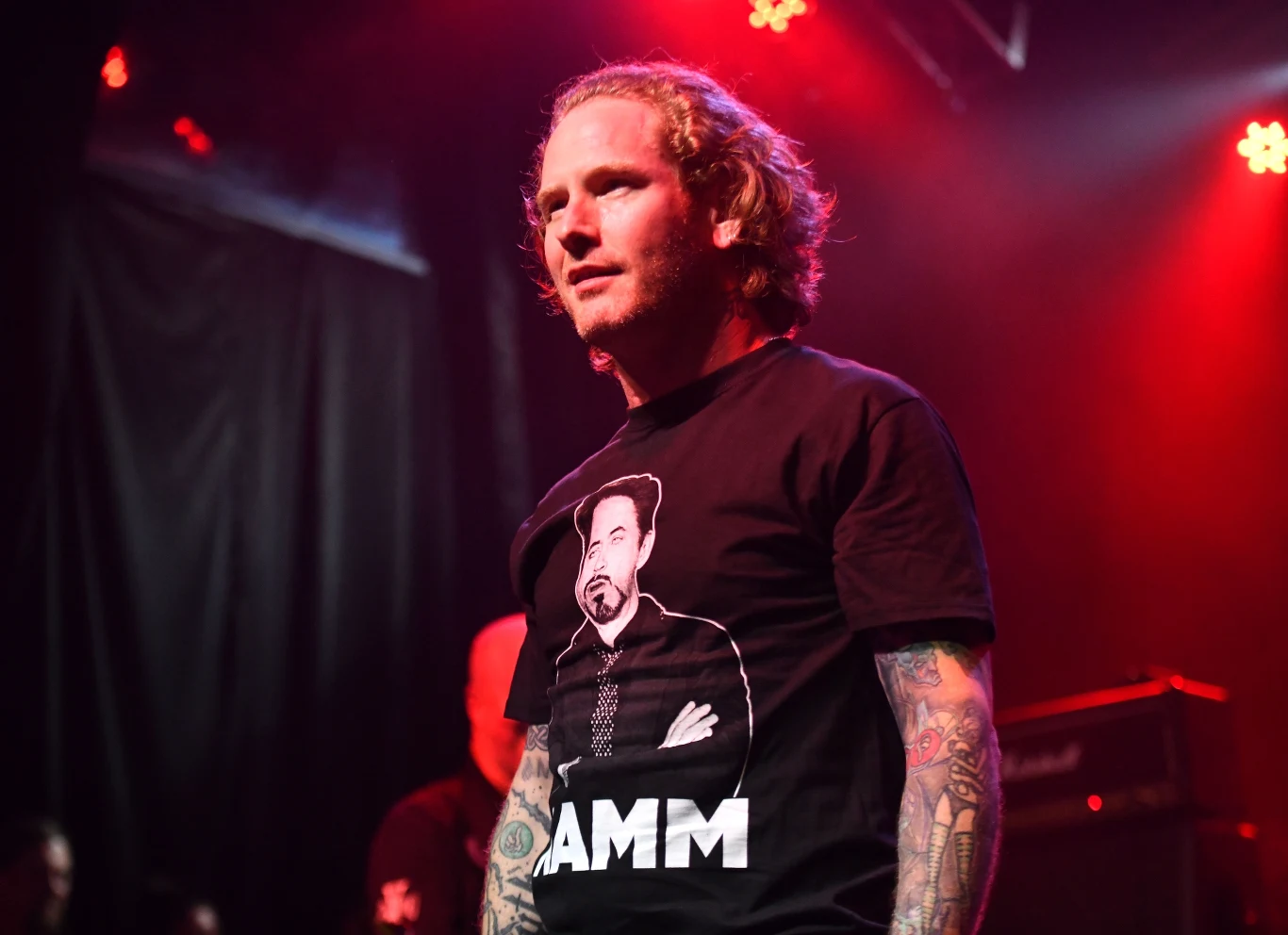 Lider zespołu Slipknot również nie ma się najlepiej Lider zespołu Slipknot również nie ma się najlepiej
