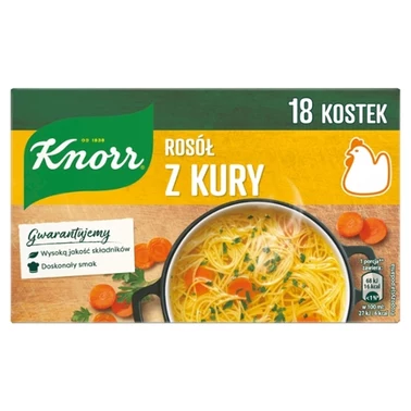 Knorr Rosół z kury 180 g (18 x 10 g)  - 0