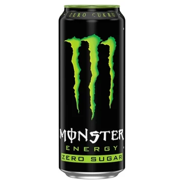 Monster Energy Zero Sugar Gazowany napój energetyzujący 500 ml - 1