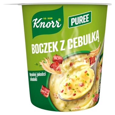 Knorr Danie puree boczek z cebulką 51 g - 0