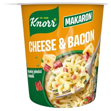 Knorr Cheese & Bacon Makaron 71 g - 0