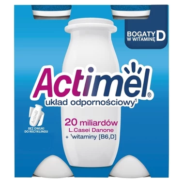 Actimel Napój jogurtowy klasyczny 400 g (4 x 100 g) - 0