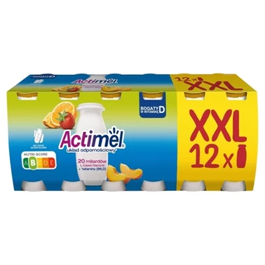 Actimel Napój jogurtowy o smaku wieloowocowym 1,2 kg (12 x 100 g) - 2