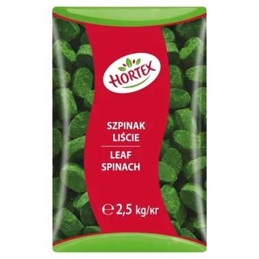 Hortex Szpinak liście 2,5 kg  - 0