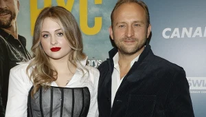 Sonia i Borys Szycowie na uroczystej premierze "Miało cię nie być"