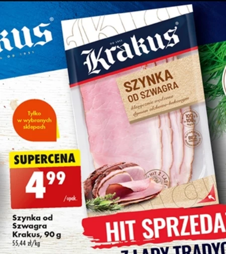 Krakus Szynka od szwagra 90 g
