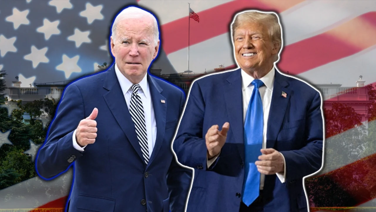 Joe Biden i Donald Trump Joe Biden i Donald Trump
