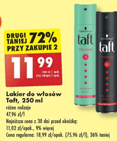 Taft Volume Lakier do włosów 250 ml