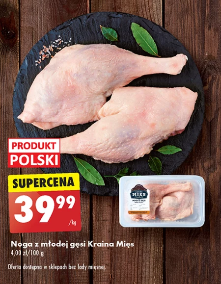 Noga z gęsi