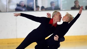Ludmiła Biełousowa i Oleg Prtopopow w 2003 roku