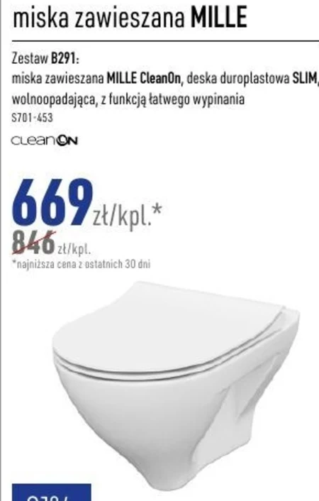 Miska wisząca wc