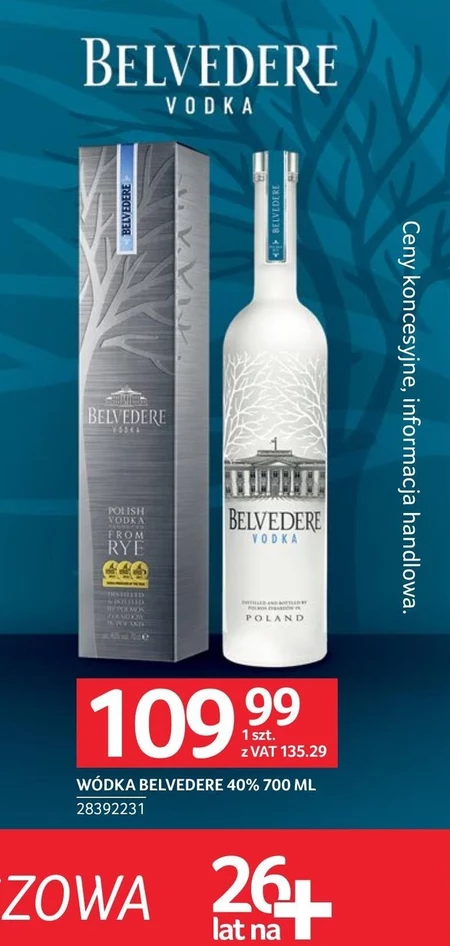 Belvedere Wódka 700 ml