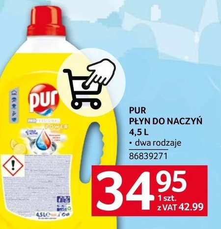 Pur Professional Lemon Płyn do mycia naczyń 4,5 l