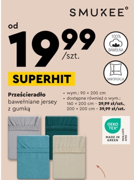 Prześcieradło z gumką