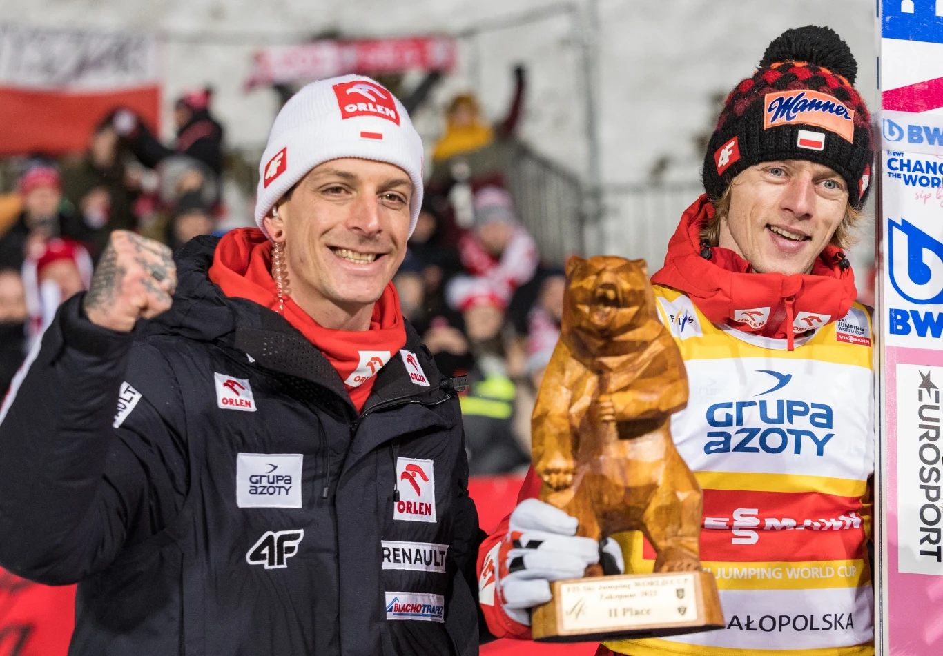 Thomas Thurnbcihler i Dawid Kubacki Thomas Thurnbcihler i Dawid Kubacki