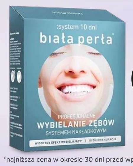 System wybielający zęby Biała Perła