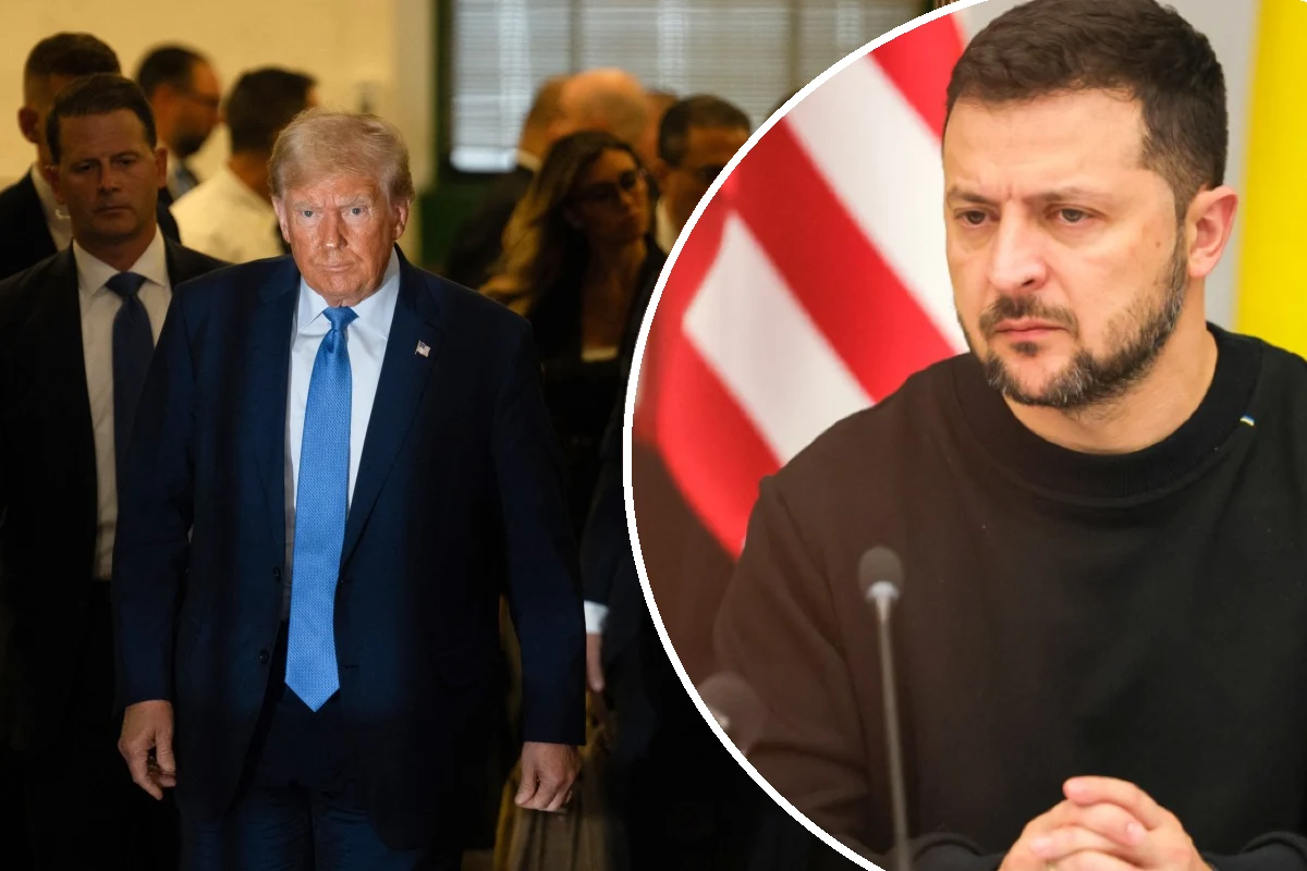 Wołodymr Zełenski zaprosił Donalda Trumpa do Ukrainy Wołodymr Zełenski zaprosił Donalda Trumpa do Ukrainy