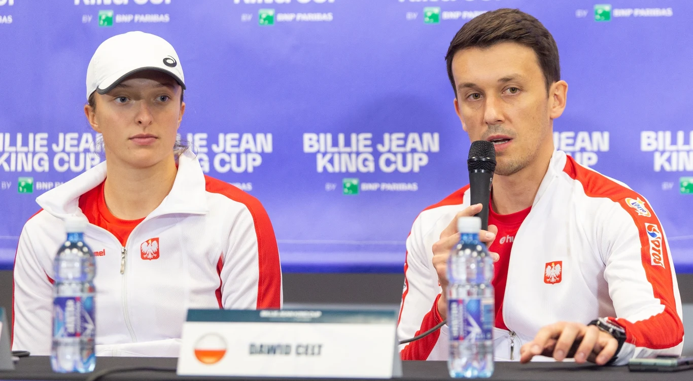 Iga Świątek i Dawid Celt