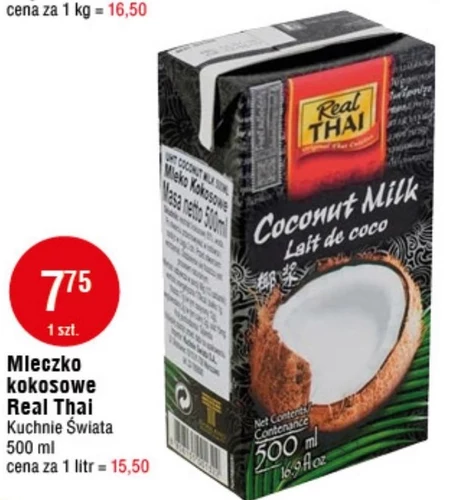 Mleczko kokosowe Real Thai