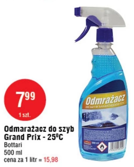 Odmrażacz do szyb Bottari