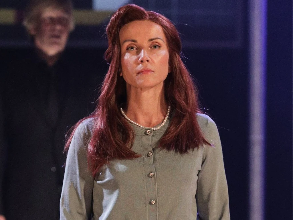 Katarzyna Zielińska w żałobie Katarzyna Zielińska w żałobie