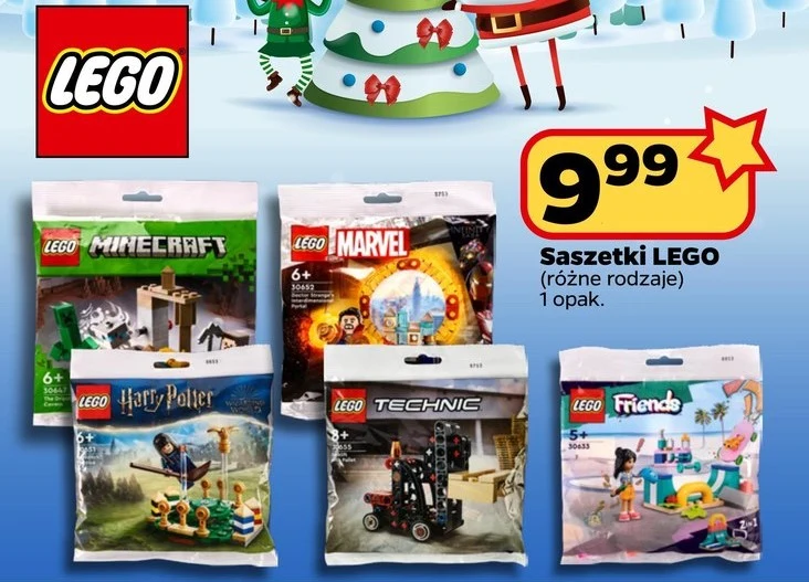 Zestawy klocków Lego w atrakcyjnych cenach Netto 