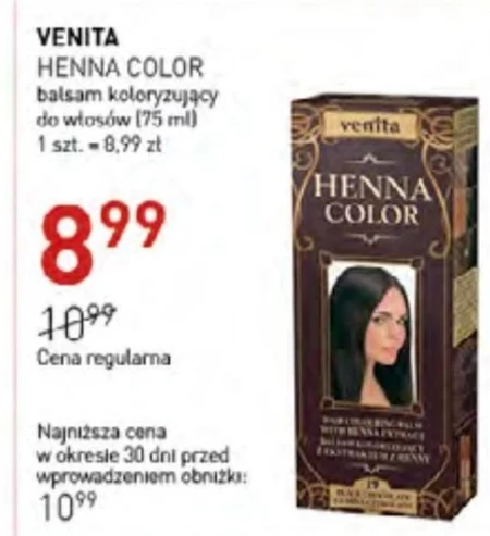 Henna do włosów Venita