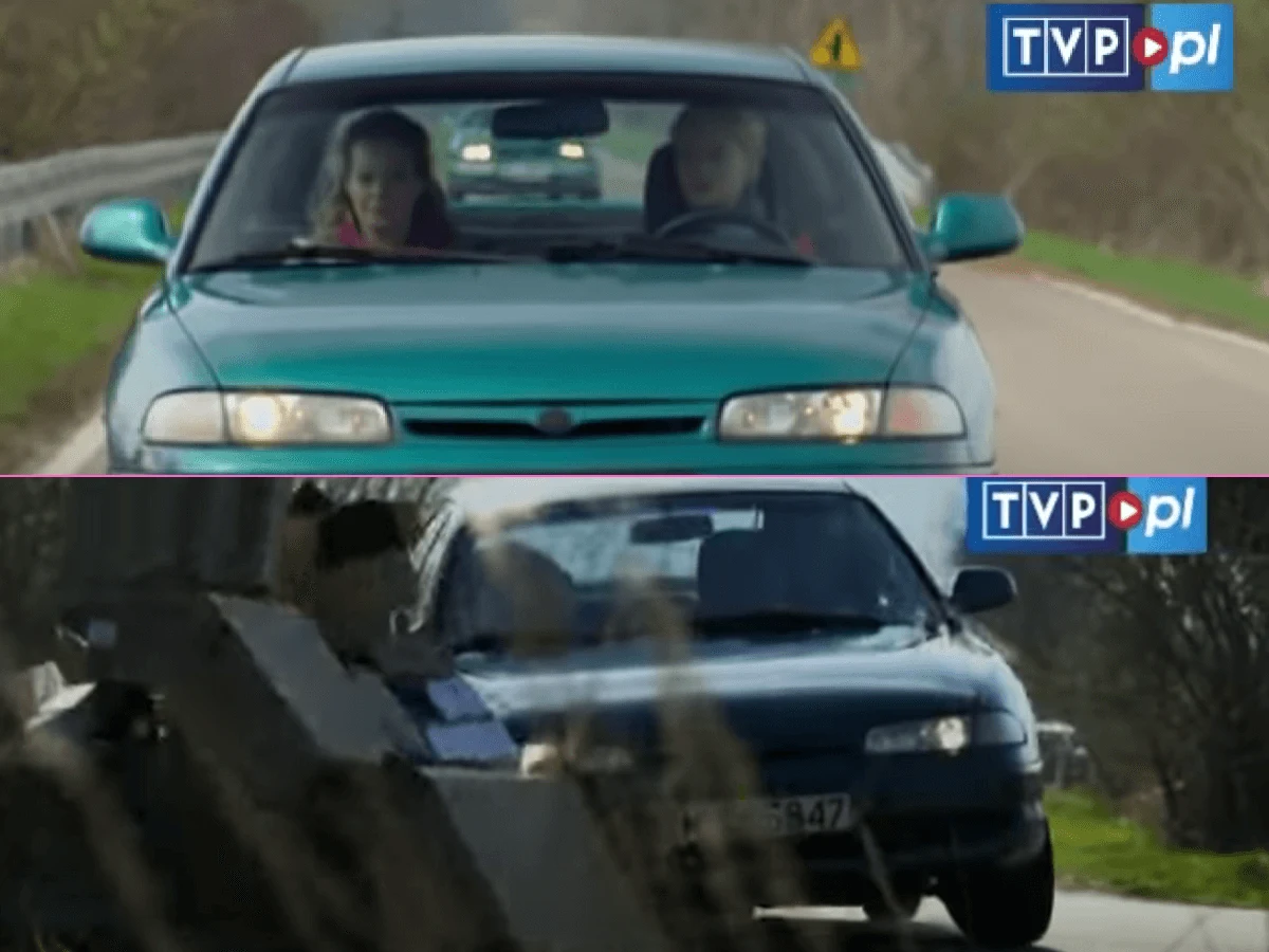 Hanka Mostowiak w kartonach