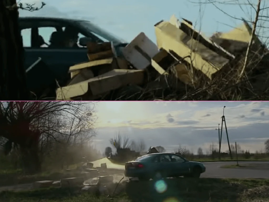 Hanka Mostowiak w kartonach Hanka Mostowiak w kartonach