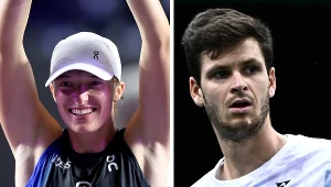 Iga Świątek i Hubert Hurkacz