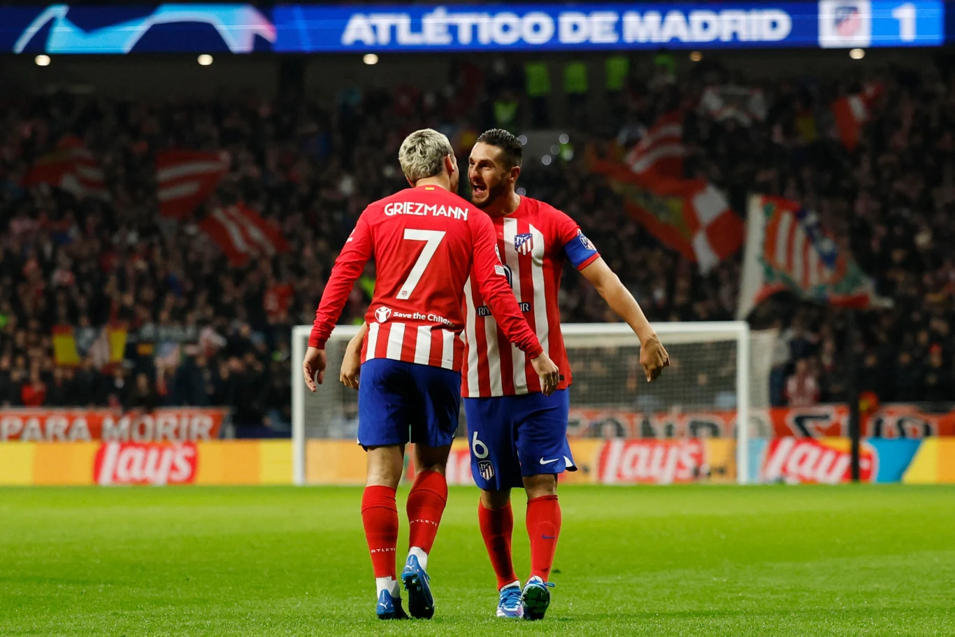 Antoine Griezmann i Koke